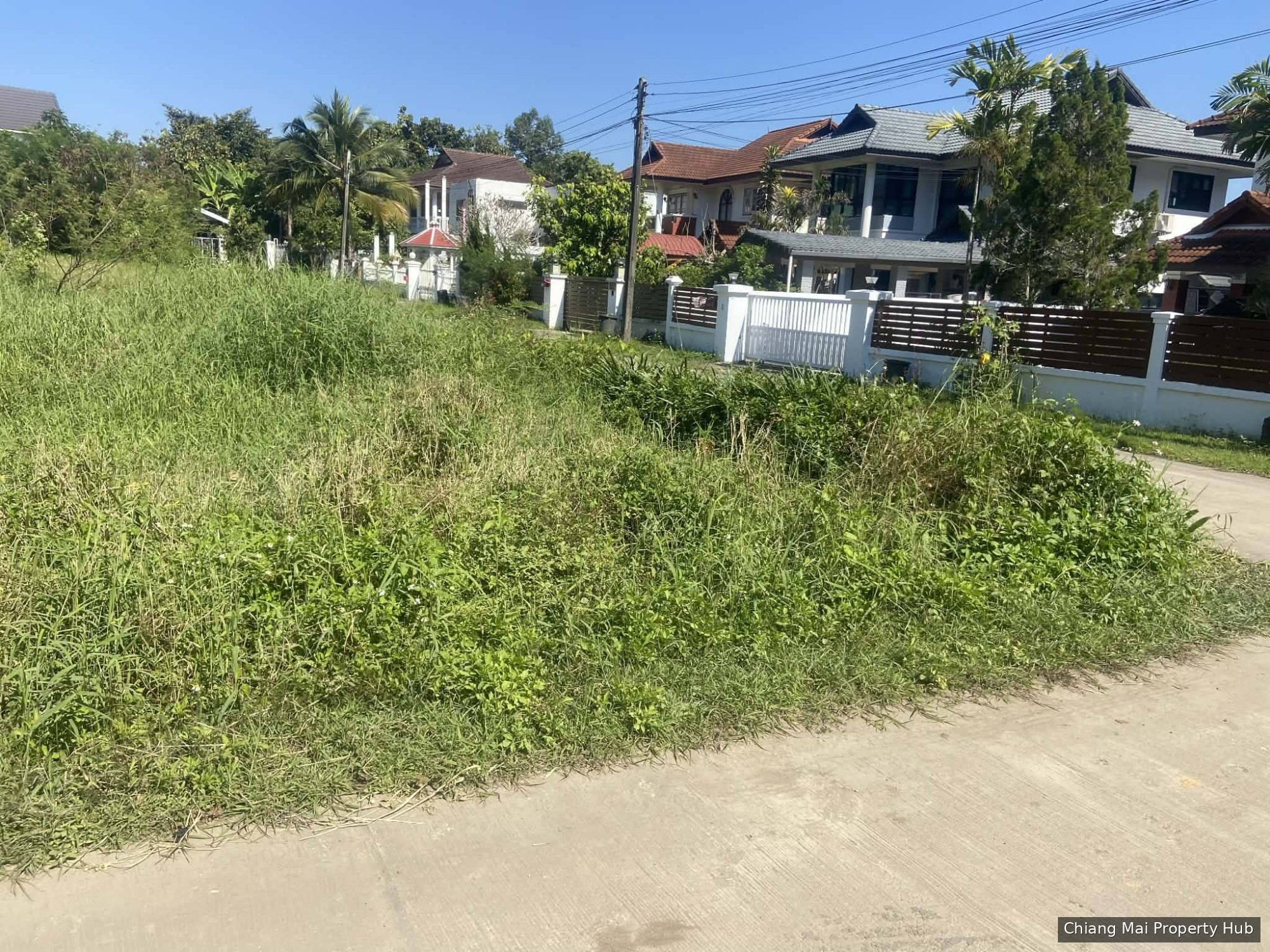  ขายที่ดินแปลงมุม ตำบลสุเทพ อำเภอเมือง จังหวัดเชียงใหม่ 94 ตารางวา